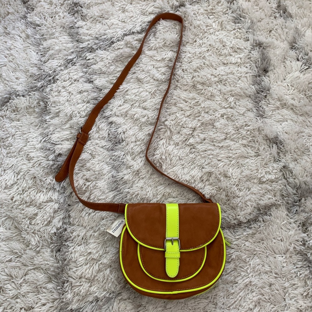 Faux leather purse